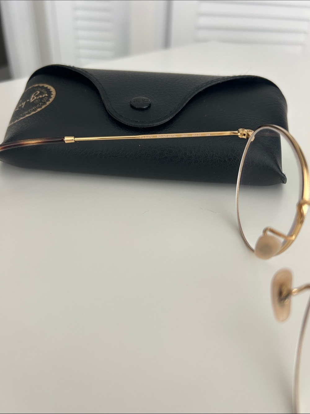 Ray Ban Round Optical Frame - Picture 3 of 3